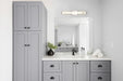 Vanity Nuvo 62-2212 Bowman - 24 Inch LED Vanity - Brushed Nickel - Acrylic Lens Nuvo