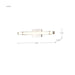 Vanity Nuvo 62-2212 Bowman - 24 Inch LED Vanity - Brushed Nickel - Acrylic Lens Nuvo