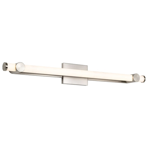 Vanity Nuvo 62-2213 Bowman - 36 Inch LED Vanity - Brushed Nickel - Acrylic Lens Nuvo