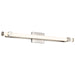 Vanity Nuvo 62-2213 Bowman - 36 Inch LED Vanity - Brushed Nickel - Acrylic Lens Nuvo