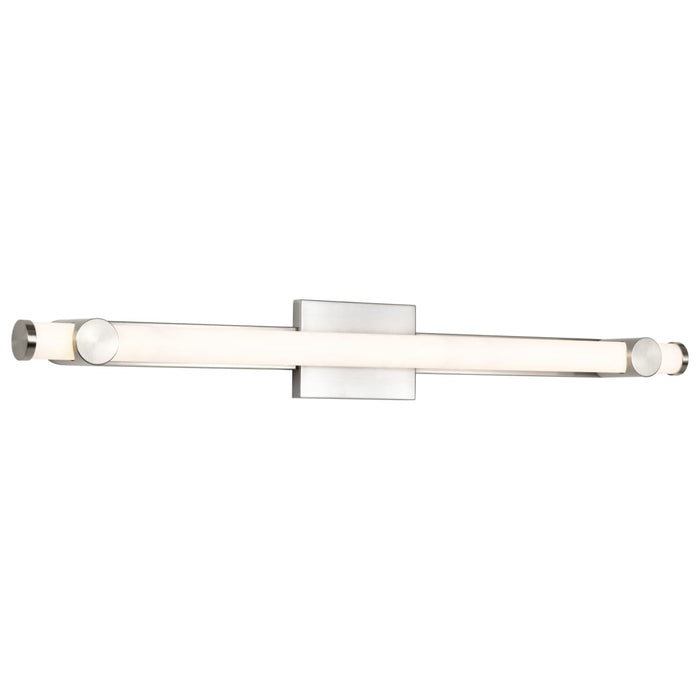 Vanity Nuvo 62-2213 Bowman - 36 Inch LED Vanity - Brushed Nickel - Acrylic Lens Nuvo