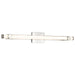 Vanity Nuvo 62-2213 Bowman - 36 Inch LED Vanity - Brushed Nickel - Acrylic Lens Nuvo