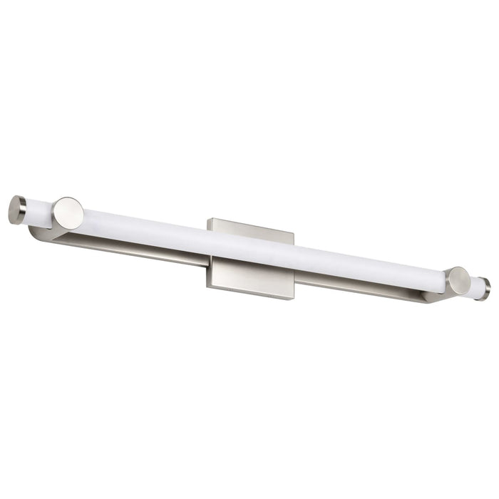 Vanity Nuvo 62-2213 Bowman - 36 Inch LED Vanity - Brushed Nickel - Acrylic Lens Nuvo