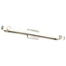 Vanity Nuvo 62-2213 Bowman - 36 Inch LED Vanity - Brushed Nickel - Acrylic Lens Nuvo