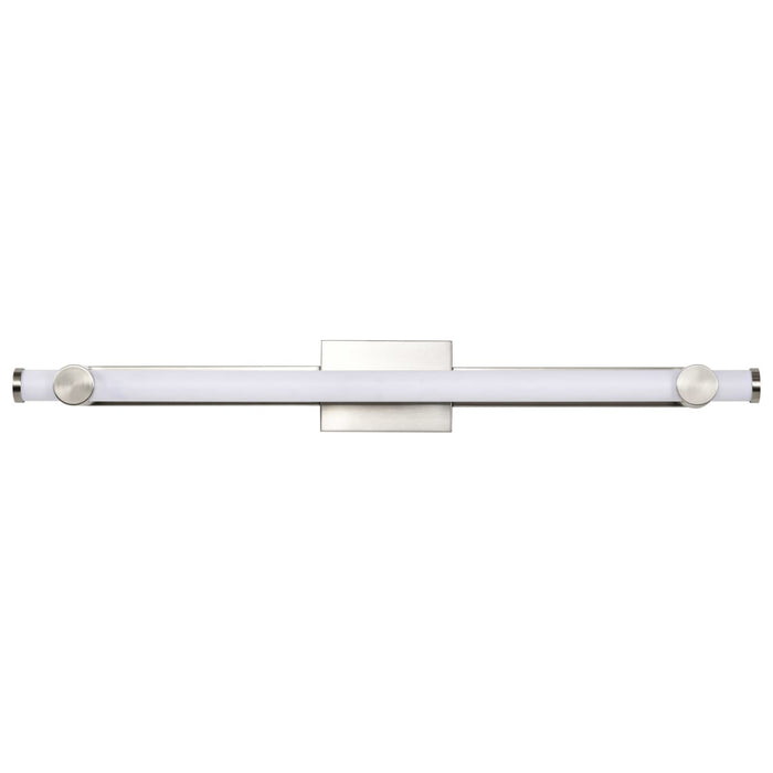Vanity Nuvo 62-2213 Bowman - 36 Inch LED Vanity - Brushed Nickel - Acrylic Lens Nuvo