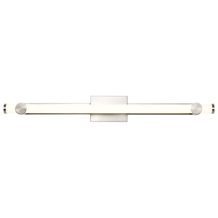 Vanity Nuvo 62-2213 Bowman - 36 Inch LED Vanity - Brushed Nickel - Acrylic Lens Nuvo