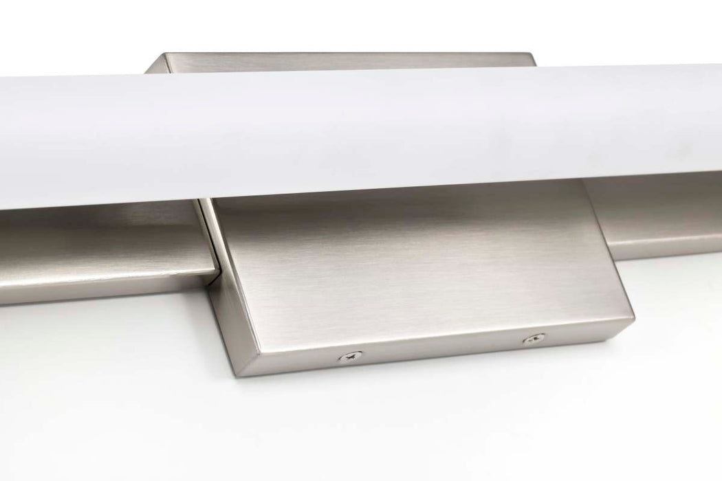 Vanity Nuvo 62-2213 Bowman - 36 Inch LED Vanity - Brushed Nickel - Acrylic Lens Nuvo