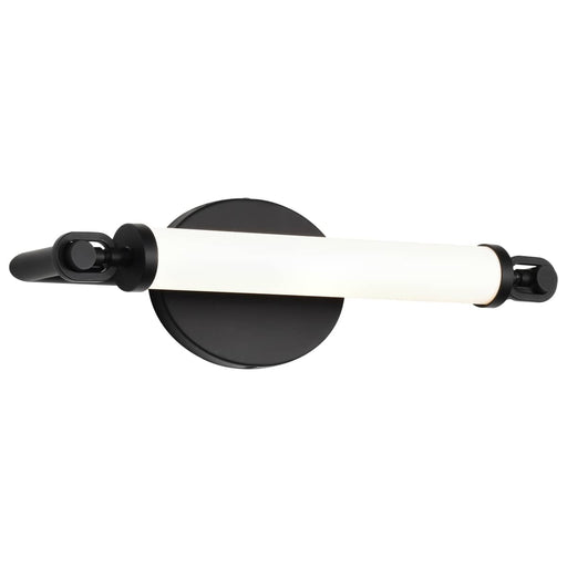 Vanity Nuvo 62-2221 Edgeworth - 16 Inch LED Vanity - Matte Black - Acrylic Lens Nuvo