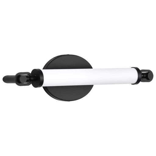 Vanity Nuvo 62-2221 Edgeworth - 16 Inch LED Vanity - Matte Black - Acrylic Lens Nuvo