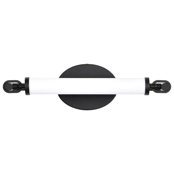 Vanity Nuvo 62-2221 Edgeworth - 16 Inch LED Vanity - Matte Black - Acrylic Lens Nuvo