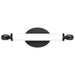 Vanity Nuvo 62-2221 Edgeworth - 16 Inch LED Vanity - Matte Black - Acrylic Lens Nuvo