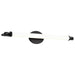 Vanity Nuvo 62-2222 Edgeworth - 28 Inch LED Vanity - Matte Black - Acrylic Lens Nuvo