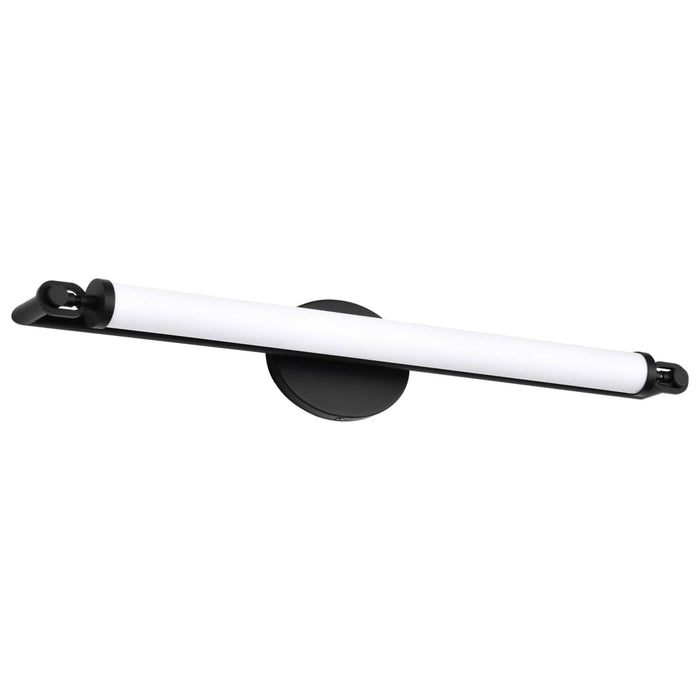 Vanity Nuvo 62-2222 Edgeworth - 28 Inch LED Vanity - Matte Black - Acrylic Lens Nuvo