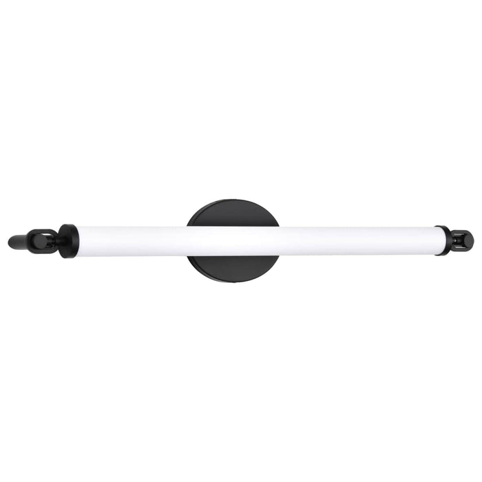 Vanity Nuvo 62-2222 Edgeworth - 28 Inch LED Vanity - Matte Black - Acrylic Lens Nuvo