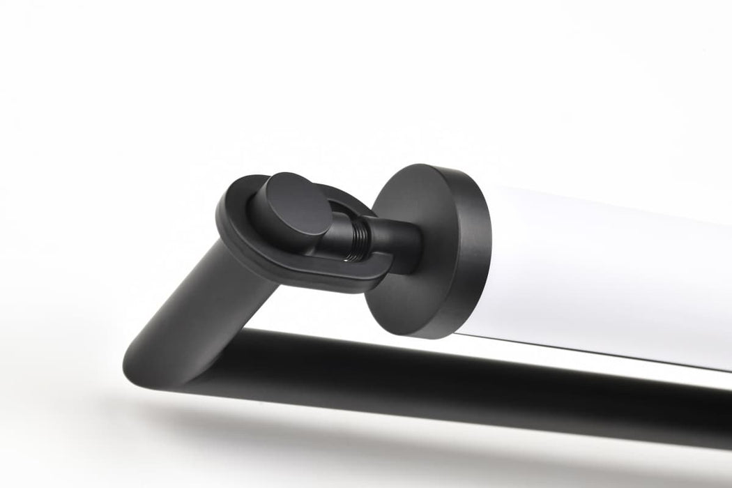 Vanity Nuvo 62-2222 Edgeworth - 28 Inch LED Vanity - Matte Black - Acrylic Lens Nuvo