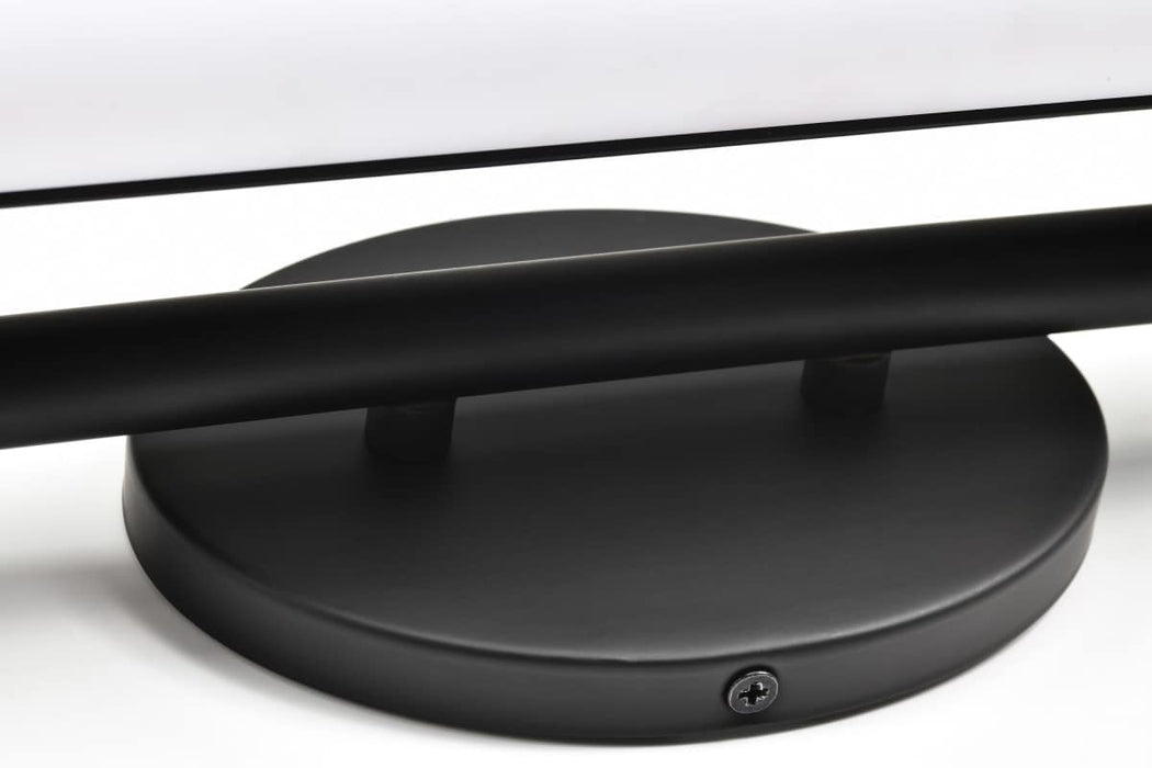 Vanity Nuvo 62-2222 Edgeworth - 28 Inch LED Vanity - Matte Black - Acrylic Lens Nuvo