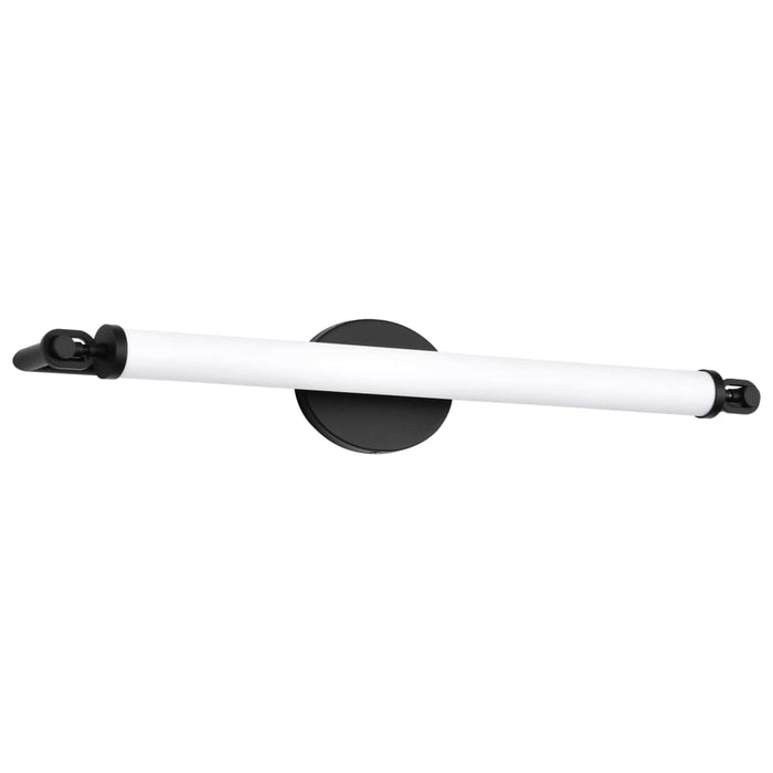 Vanity Nuvo 62-2222 Edgeworth - 28 Inch LED Vanity - Matte Black - Acrylic Lens Nuvo