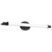 Vanity Nuvo 62-2222 Edgeworth - 28 Inch LED Vanity - Matte Black - Acrylic Lens Nuvo