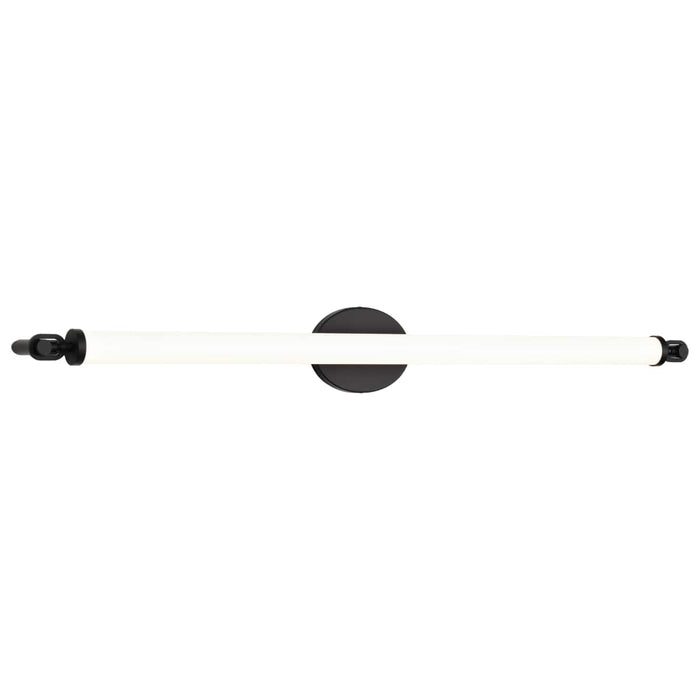 Vanity Nuvo 62-2223 Edgeworth - 40 Inch LED Vanity - Matte Black - Acrylic Lens Nuvo
