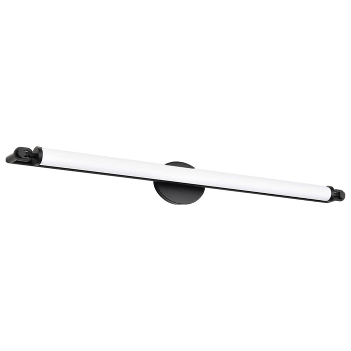 Vanity Nuvo 62-2223 Edgeworth - 40 Inch LED Vanity - Matte Black - Acrylic Lens Nuvo