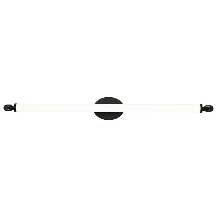 Vanity Nuvo 62-2223 Edgeworth - 40 Inch LED Vanity - Matte Black - Acrylic Lens Nuvo