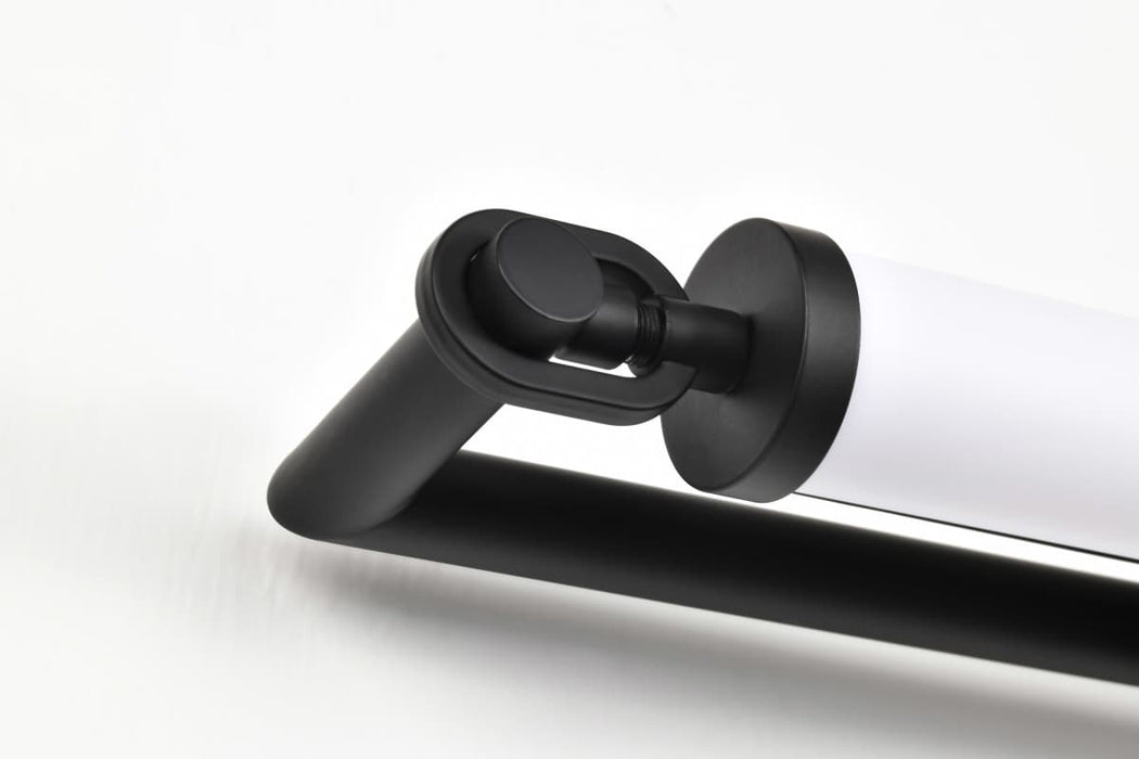 Vanity Nuvo 62-2223 Edgeworth - 40 Inch LED Vanity - Matte Black - Acrylic Lens Nuvo