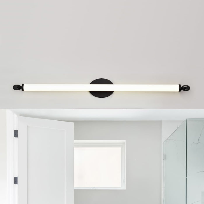 Vanity Nuvo 62-2223 Edgeworth - 40 Inch LED Vanity - Matte Black - Acrylic Lens Nuvo