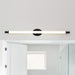 Vanity Nuvo 62-2223 Edgeworth - 40 Inch LED Vanity - Matte Black - Acrylic Lens Nuvo