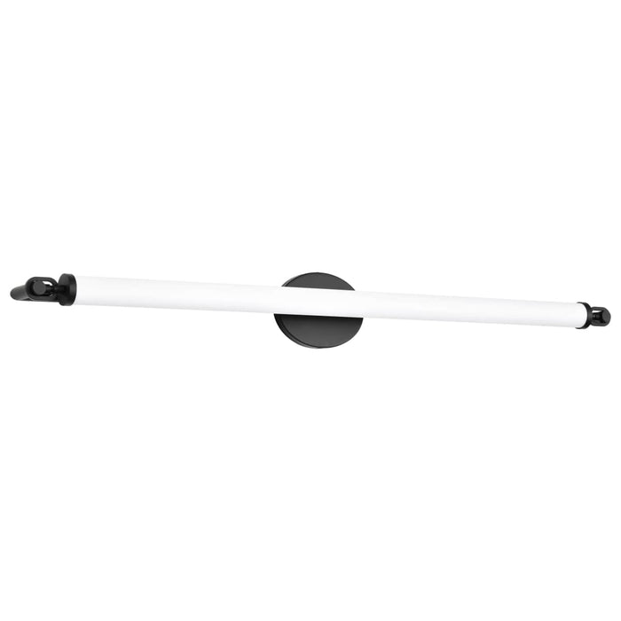 Vanity Nuvo 62-2223 Edgeworth - 40 Inch LED Vanity - Matte Black - Acrylic Lens Nuvo