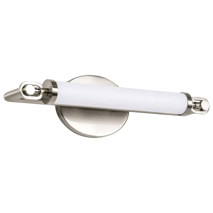 Vanity Nuvo 62-2231 Edgeworth - 16 Inch LED Vanity - Brushed Nickel - Acrylic Lens Nuvo
