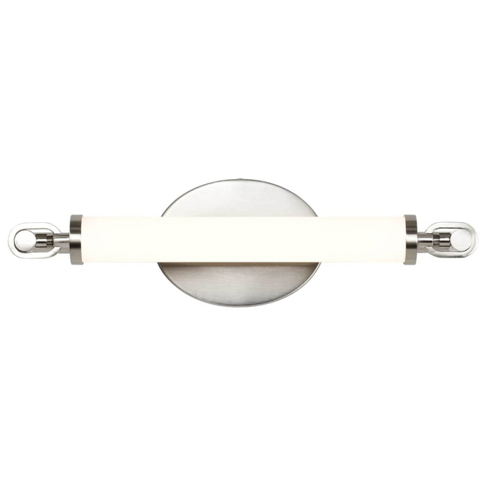 Vanity Nuvo 62-2231 Edgeworth - 16 Inch LED Vanity - Brushed Nickel - Acrylic Lens Nuvo