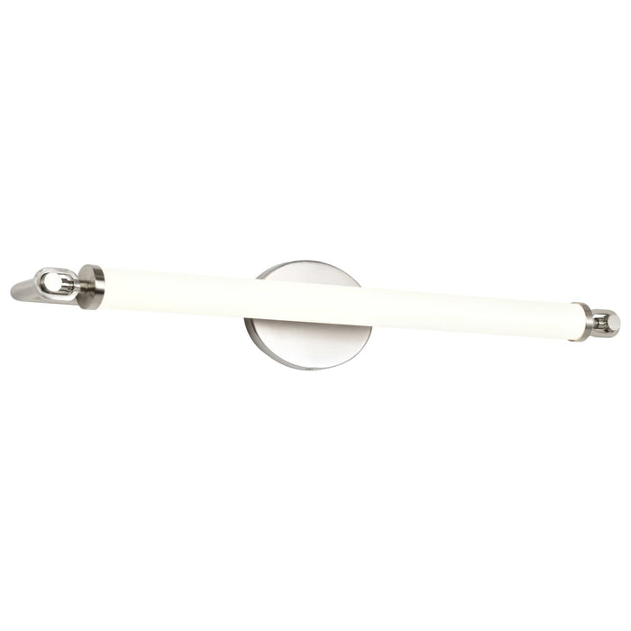 Vanity Nuvo 62-2232 Edgeworth - 28 Inch LED Vanity - Brushed Nickel - Acrylic Lens Nuvo