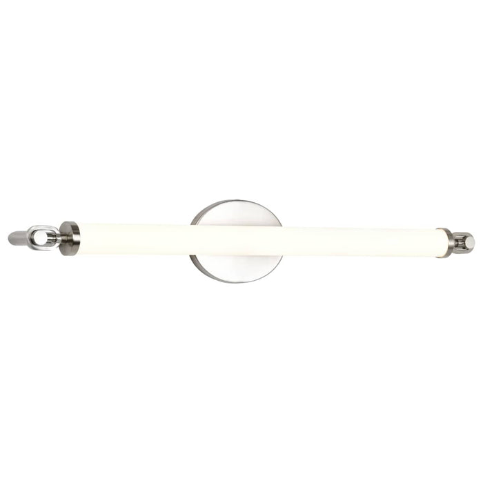 Vanity Nuvo 62-2232 Edgeworth - 28 Inch LED Vanity - Brushed Nickel - Acrylic Lens Nuvo