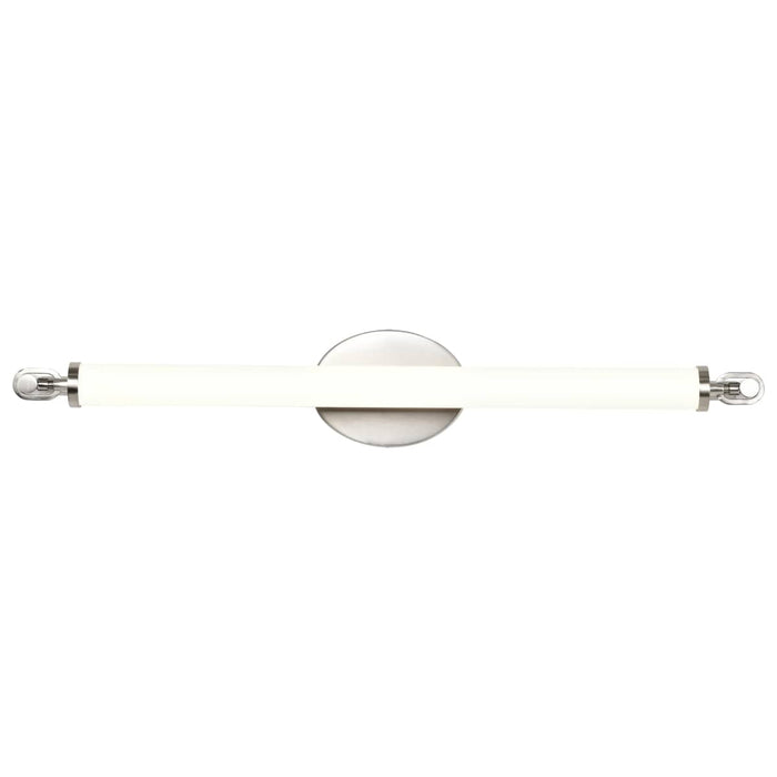 Vanity Nuvo 62-2232 Edgeworth - 28 Inch LED Vanity - Brushed Nickel - Acrylic Lens Nuvo