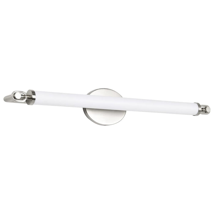 Vanity Nuvo 62-2232 Edgeworth - 28 Inch LED Vanity - Brushed Nickel - Acrylic Lens Nuvo