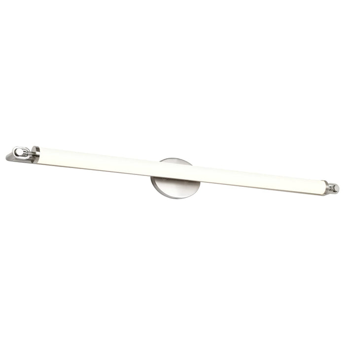 Vanity Nuvo 62-2233 Edgeworth - 40 Inch LED Vanity - Brushed Nickel - Acrylic Lens Nuvo