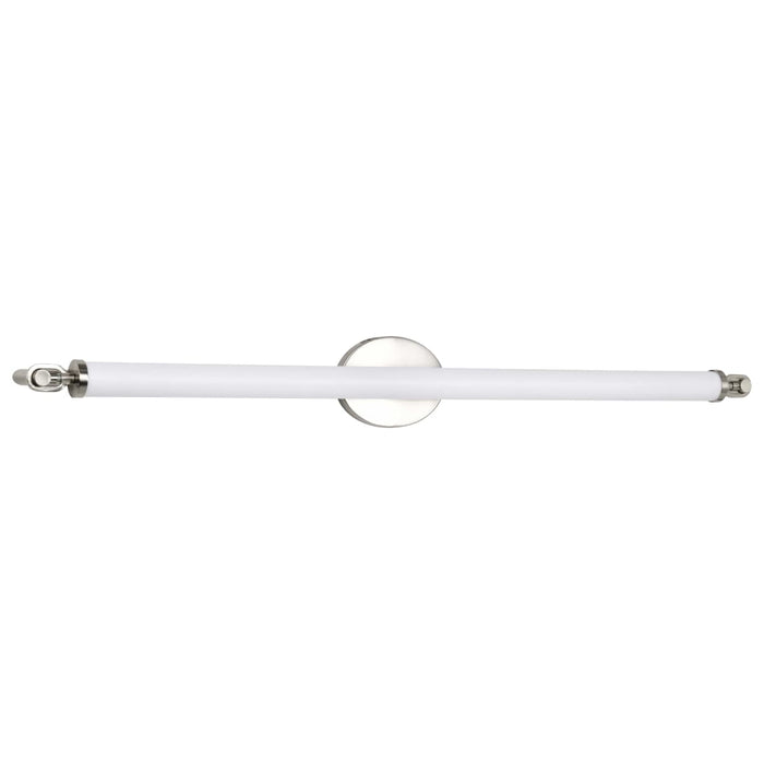 Vanity Nuvo 62-2233 Edgeworth - 40 Inch LED Vanity - Brushed Nickel - Acrylic Lens Nuvo
