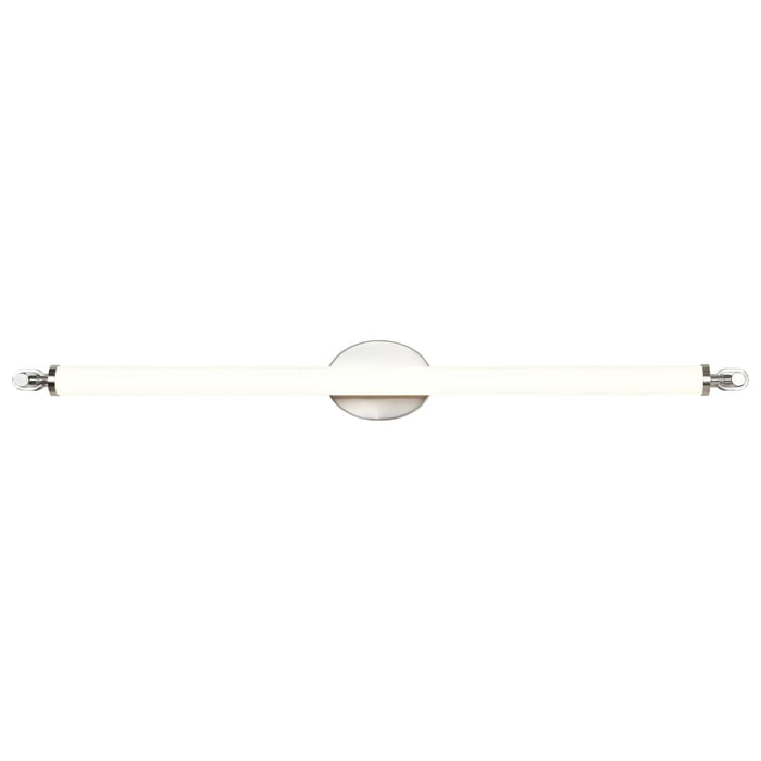 Vanity Nuvo 62-2233 Edgeworth - 40 Inch LED Vanity - Brushed Nickel - Acrylic Lens Nuvo