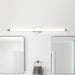 Vanity Nuvo 62-2233 Edgeworth - 40 Inch LED Vanity - Brushed Nickel - Acrylic Lens Nuvo