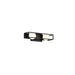 Vanity Nuvo 62-2242 Jenkins - 16 Inch 2 Light LED Vanity - Matte Black with Frosted Glass Nuvo