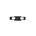 Vanity Nuvo 62-2242 Jenkins - 16 Inch 2 Light LED Vanity - Matte Black with Frosted Glass Nuvo