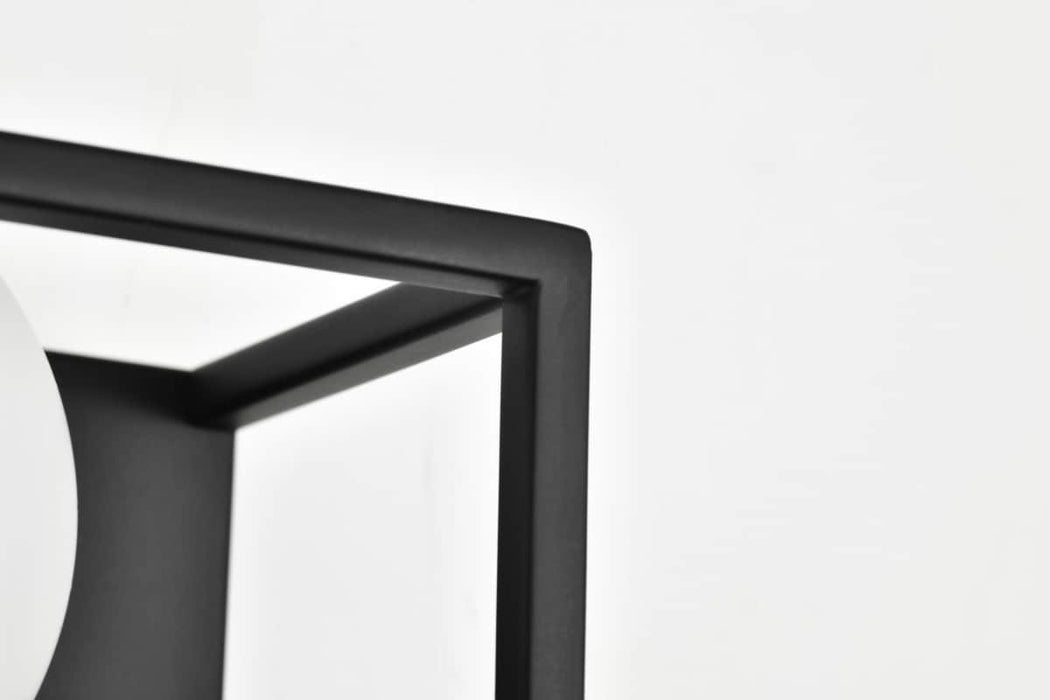 Vanity Nuvo 62-2242 Jenkins - 16 Inch 2 Light LED Vanity - Matte Black with Frosted Glass Nuvo