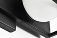 Vanity Nuvo 62-2242 Jenkins - 16 Inch 2 Light LED Vanity - Matte Black with Frosted Glass Nuvo