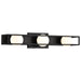 Vanity Nuvo 62-2243 Jenkins - 24 Inch 3 Light LED Vanity - Matte Black with Frosted Glass Nuvo
