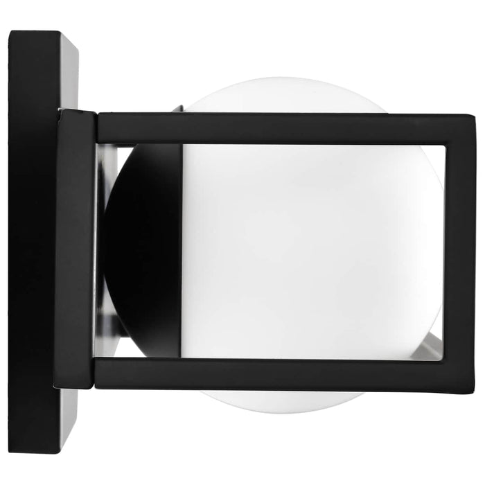 Vanity Nuvo 62-2243 Jenkins - 24 Inch 3 Light LED Vanity - Matte Black with Frosted Glass Nuvo