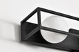 Vanity Nuvo 62-2243 Jenkins - 24 Inch 3 Light LED Vanity - Matte Black with Frosted Glass Nuvo