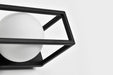 Vanity Nuvo 62-2243 Jenkins - 24 Inch 3 Light LED Vanity - Matte Black with Frosted Glass Nuvo