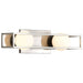 Vanity Nuvo 62-2252 Jenkins - 16 Inch 2 Light LED Vanity - Brushed Nickel with Frosted Glass Nuvo