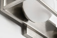 Vanity Nuvo 62-2252 Jenkins - 16 Inch 2 Light LED Vanity - Brushed Nickel with Frosted Glass Nuvo