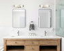 Vanity Nuvo 62-2252 Jenkins - 16 Inch 2 Light LED Vanity - Brushed Nickel with Frosted Glass Nuvo